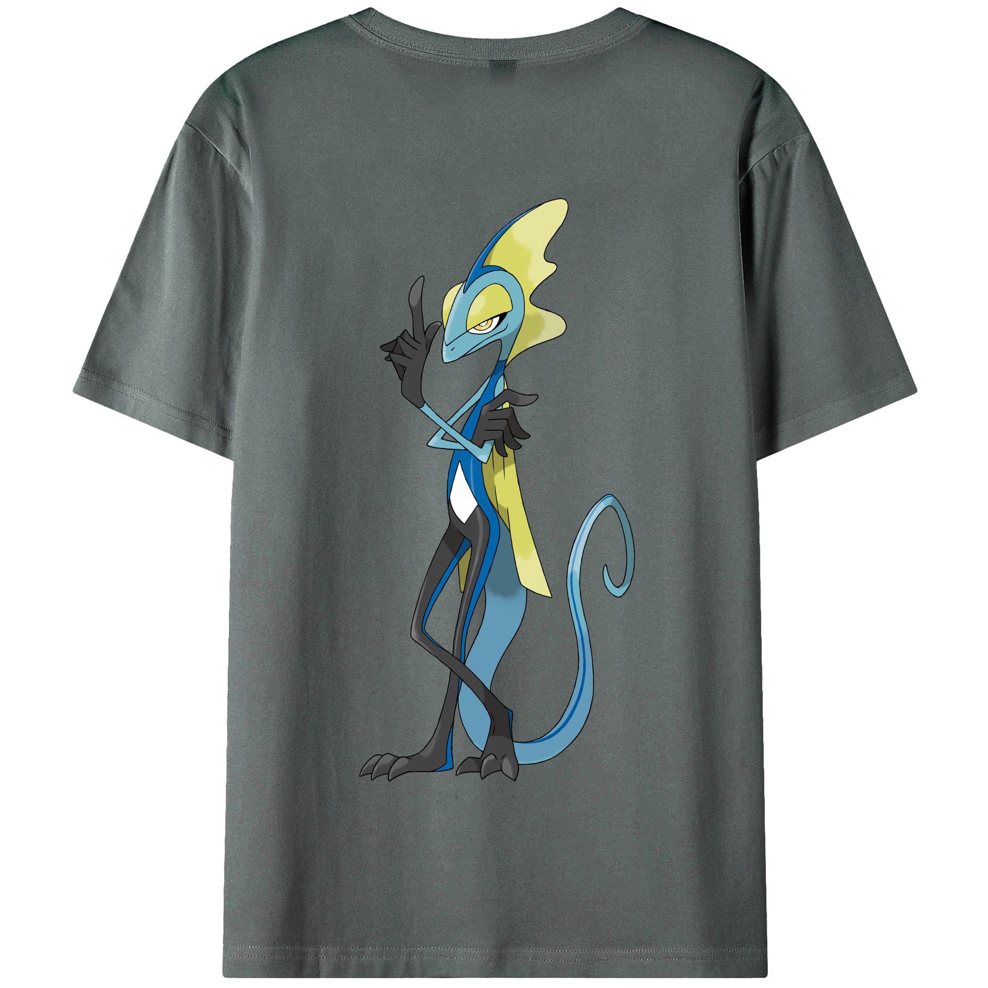 （画像用） ポケットモンスター Pokémon 綿100％半袖Tシャツ（背面プリント）